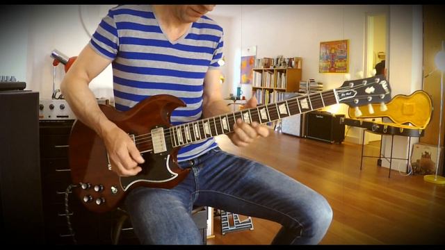 2021 '61 Gibson Custom Shop SG Les Paul 61 VOS, смотреть онлайн