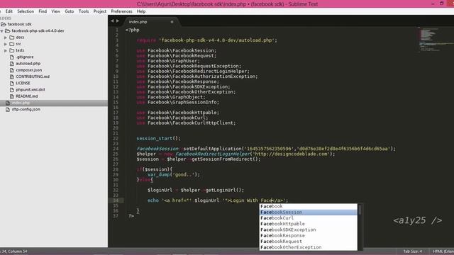 php facebook sdk 4.0 error - authorization exception, error validating code смотреть онлайн
