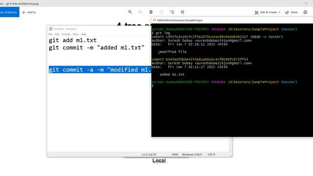 Myth and Fact About Skipping Staging Area in Git | "git commit -a" Command | Git Interview Question смотреть онлайн