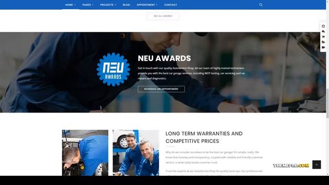 Autoser - Car Repair and Auto Service WordPress Theme auto service mechanic auto Moe смотреть онлайн