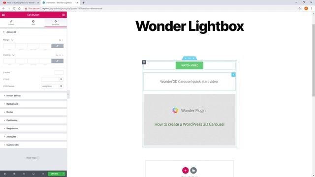 How to Add Lightbox to WordPress in Elementor смотреть онлайн