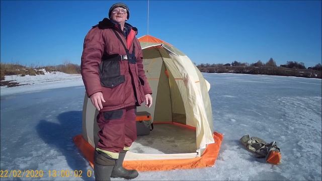 Зимняя палатка Нельма 2 Люкс . Обзор . смотреть онлайн