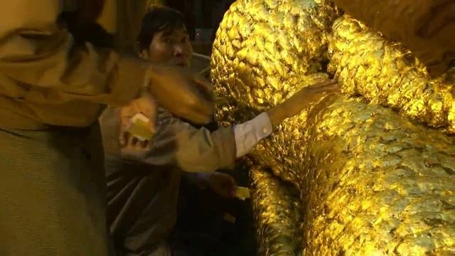 Статуя Будды Махамуни (Мандалай, Мьянма(Бирма) смотреть онлайн