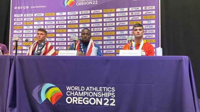 Grant Holloway Defends His World Championships Title, Talks About Devon Allen’s DQ смотреть онлайн