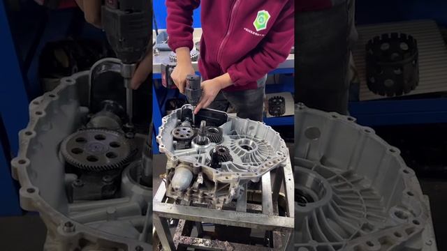 Replace Zotye Tranmission Double Clutch DCT360 . смотреть онлайн