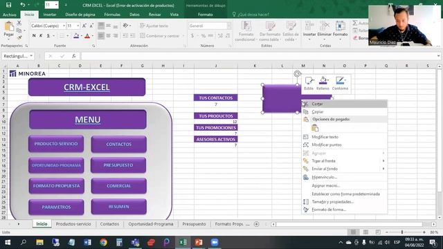 REMEDIE LA SOBRECARGA DE INFORMACION DE SU NEGOCIO INTEGRE EXCEL Y CRM смотреть онлайн