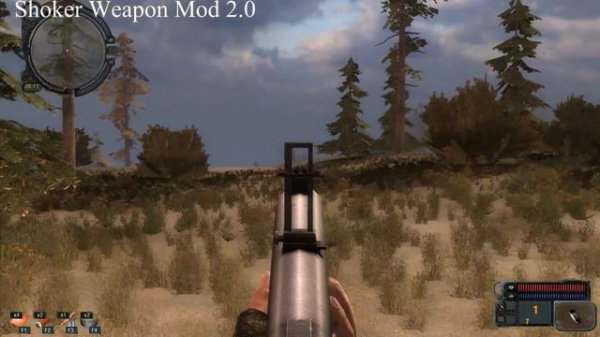 Stalker CoP, Shoker Weapon Mod 2.0, гранатомёт М79