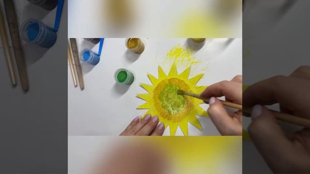 "Цветы" рисование с элементами аппликации смотреть онлайн