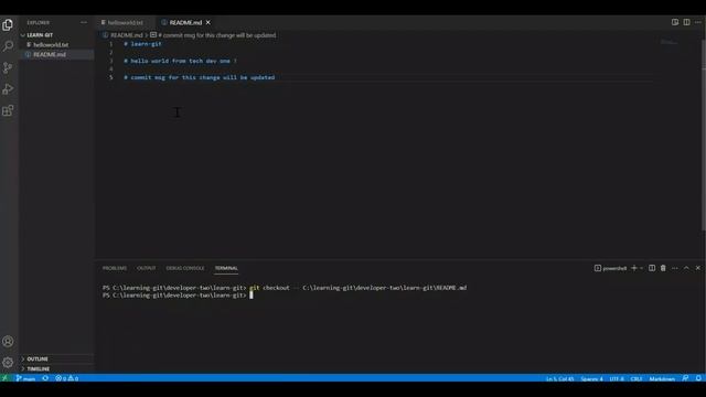 How to undo Local changes using Git смотреть онлайн