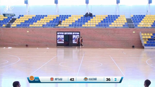 Чемпионат среди женских команд 2018/19 - 1 матч за 3 место: "Иртыш" - "Каспий" (26.04.19) смотреть онлайн