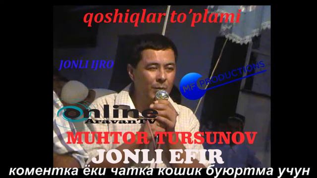 Qoshiqlar Toplami Muhtor Tursunov