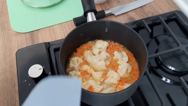 Суп-пюре для детей с цветной капустой. Способ хранения на несколько дней. смотреть онлайн