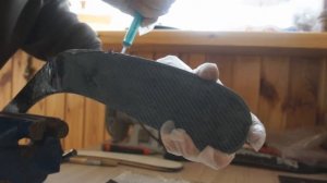 Ремонт и восстановление хоккейной клюшки (пера крюка). Часть 1.