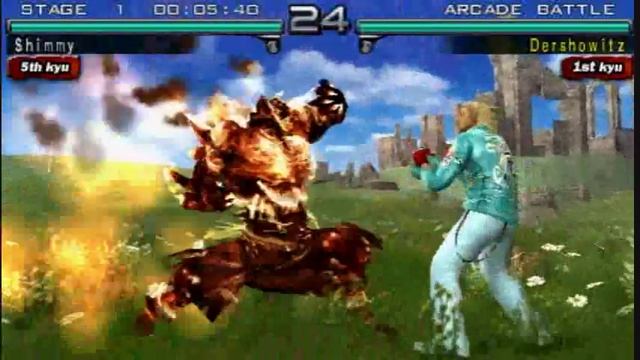 Jinpachi - Tekken Dark Resurrection PSP 13shimmy смотреть онлайн