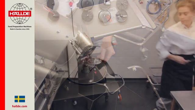 Нарезка соломкой редиса 4x4 мм (жюльен) на RG HALLDE_ROVABO смотреть онлайн