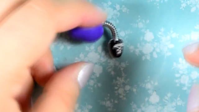 Мастер-класс: Брелок "Катрин" из полимерной глины FIMO/polymer clay tutorial смотреть онлайн