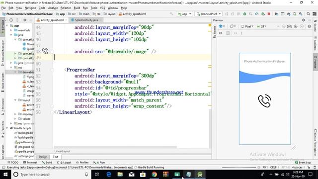 | OTP PIN Validation Android | Phone number verification in firebase смотреть онлайн