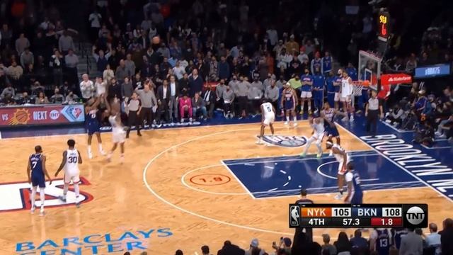 INSANE ENDING! Brooklyn Nets vs New York Knicks FINAL MINUTES! смотреть онлайн