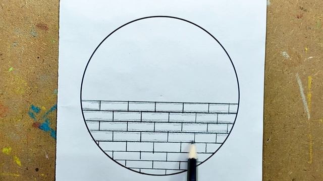 Circle drawing |Beautiful scenery drawing |Mountain scenery drawing ❤️Draw with Reya смотреть онлайн