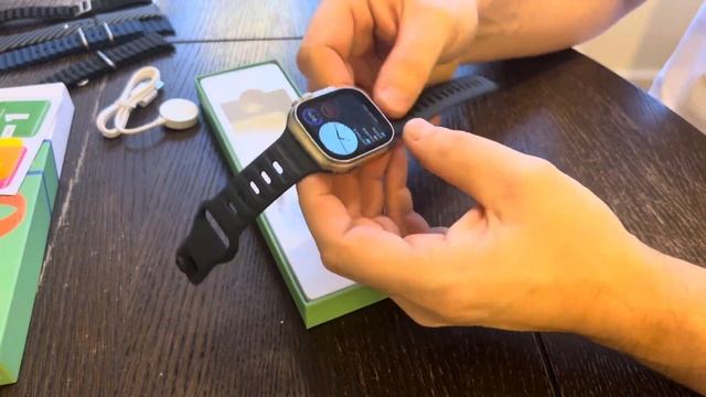 IWO PRO DT8 Ultra Serie 8 Unboxing смотреть онлайн