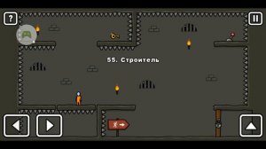 Прохожу One Level 3 с 50 комнаты по 60! Побег Стикмена из ТЮРЬМЫ в игре One Level 3