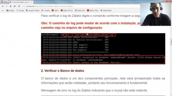 Zabbix server is not running