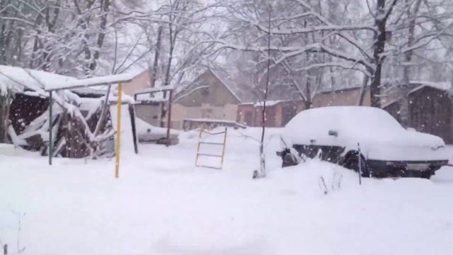 Великий Новгород 19.03.2014 ура, снег! смотреть онлайн