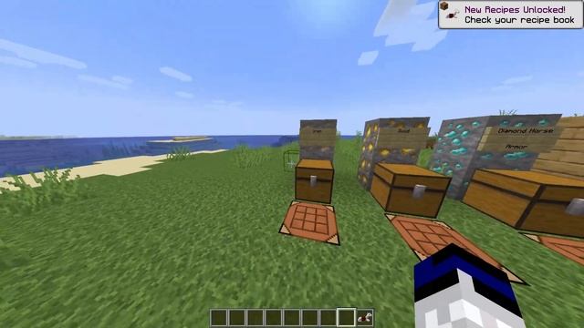 Minecraft 1.17.1 Craftable Horse Armour &amp; Saddle  | Joe's Mod Reviews!!!
