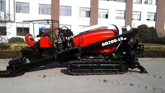 Буровая установка ГНБ Goodeng GD200LS - Обзор смотреть онлайн