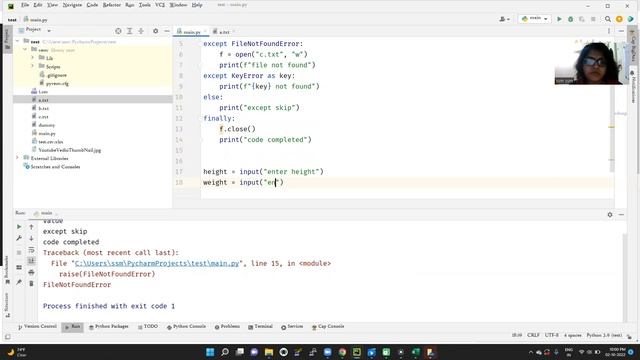 Chapter 27 Python custom error raised смотреть онлайн