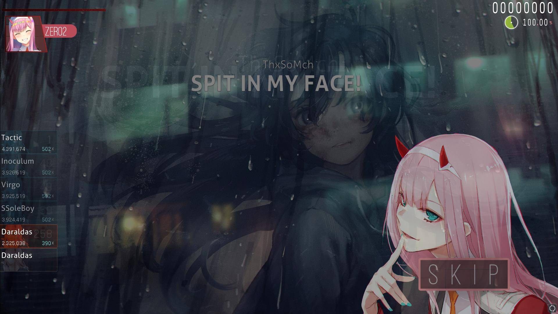 Osu! Spit In My Face Osu!