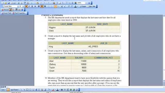 06 Restricting and Sorting Data Part 3 смотреть онлайн