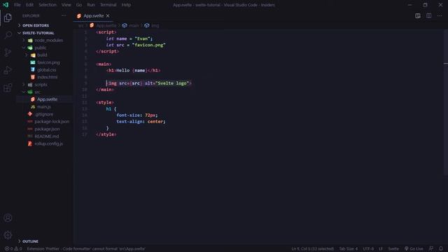 Svelte Tutorial #2 - Variables and Styling (2020) смотреть онлайн