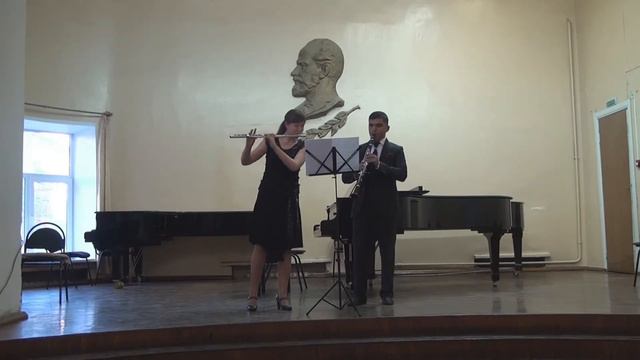 Петер Везенауэр ''improvisation sur hallstatt'' для флейты и кларнета смотреть онлайн