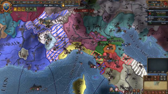 Let's Play Europa Universalis 4 IV Domination | EU4 France Gameplay Ep. 6 | First Franco-Spanish Wa смотреть онлайн