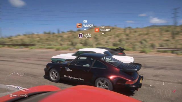 Posche Blackbird Midnight Racing Team Forza Horizon 5 4k