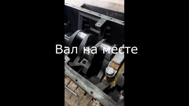 Ремонт двигателя komatsu s6d155 часть 1 смотреть онлайн