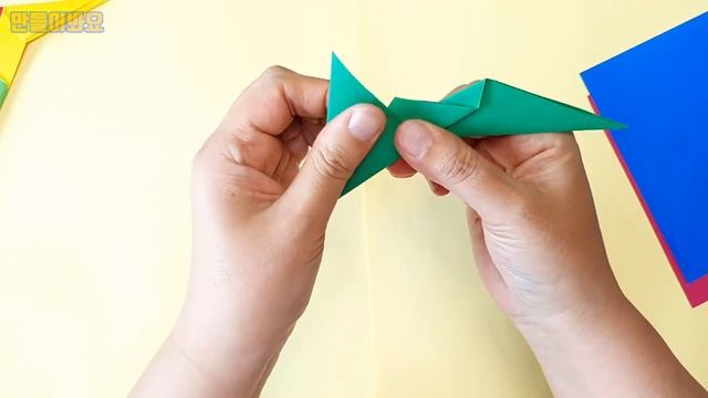 풍력 발전소? 3색 3날 표창 종이접기 Origami Colorful Shuriken Ninja Star смотреть онлайн