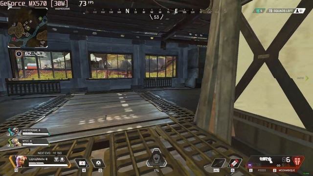? NVIDIA GeForce MX570 (30W) - Apex Legends gameplay benchmarks (1080p) смотреть онлайн