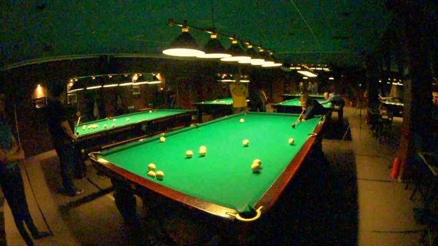 Фантастический удар системы шаров в замедленном исполнении в партии по невской пирамиде смотреть онлайн