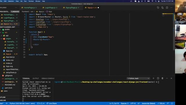 W10D2: Django Authorization (1 of 1) смотреть онлайн