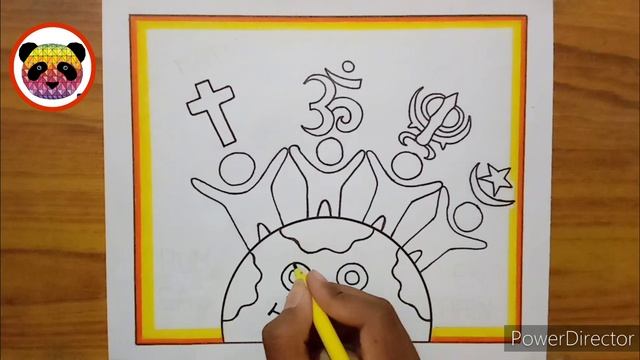 National unity day drawing / National unity day poster easy step by step / Unity day drawing easy смотреть онлайн