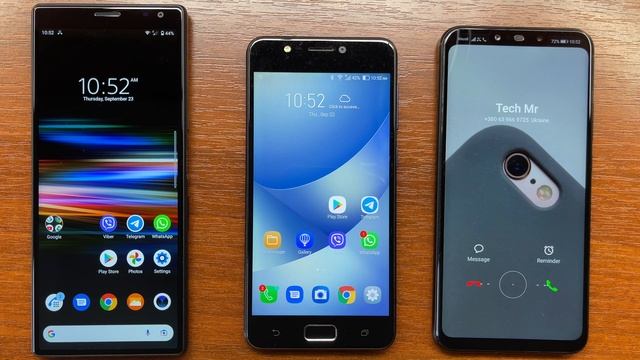 Sony vs Asus vs Huawei Incoming Calls смотреть онлайн