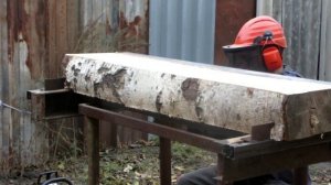 распиловка  бревна на доски, штиль ms 660,