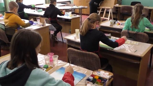 Мастер класс Народная студия изобразительного искусства ГДДЮТ ГОРЛОВКА смотреть онлайн