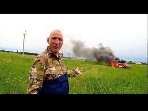 Жесть! Дядя Юра и Андрюха Сожгли Фольксваген