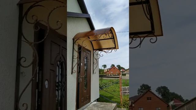 Кованый козырек в Новогрудке купить