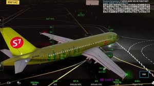 Обучение по игре RFS real flight simulator 1/3 часть запуск, руление, взлет, набор высоты.
