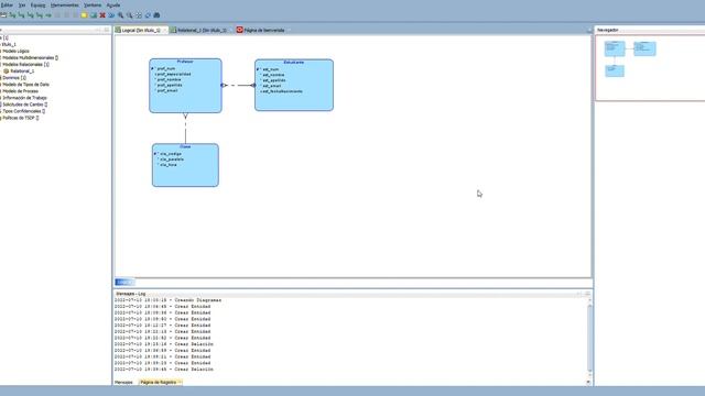 Representar modelo entidad relación - Oracle SQL Developer Data Modeler Logical смотреть онлайн