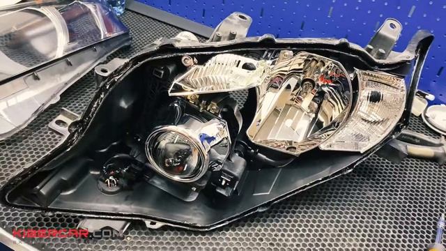 Улучшение света фар: установка Би LED-линз на Lexus RX смотреть онлайн